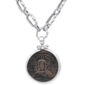 Byzantine 'Christ Pantokrator' Bronze Jesus Coin in 925 Silver Pendant - 950 A.D