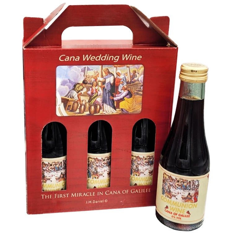 Cana Wedding Wine – Grape Juice x 3