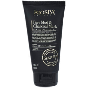 Pure Mud & Charcoal Mask - BioSpa - Dead Sea Minerals, Olive Oil and Dunaliella - Made in Israel