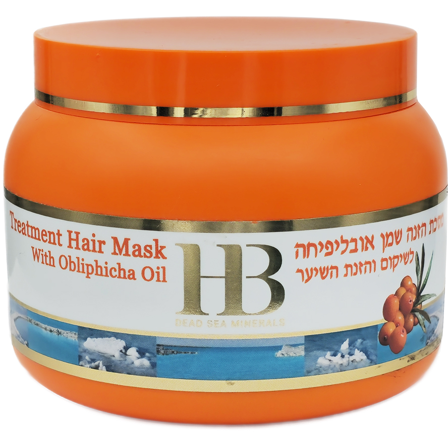 Obliphicha Oil Hair Mask Enriched with Dead Sea Minerals – 250ml