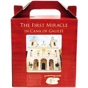 Cana Wedding Wine - Jesus' First Miracle - Holy Land Souvenir