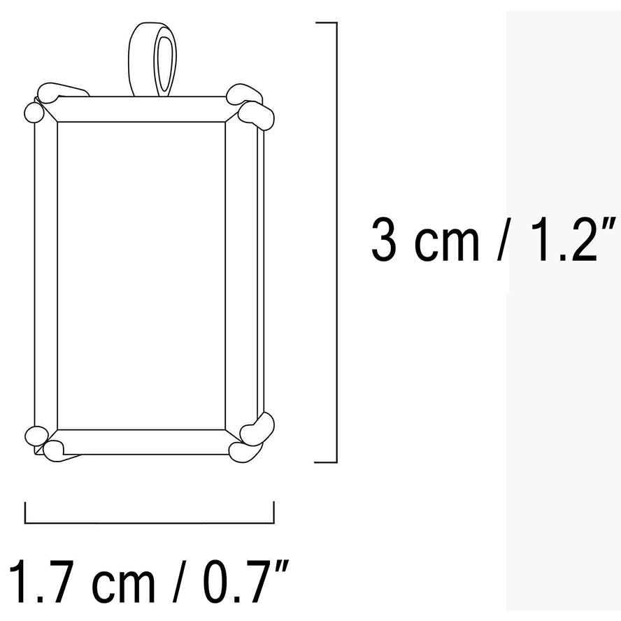 Pendant design dimensions