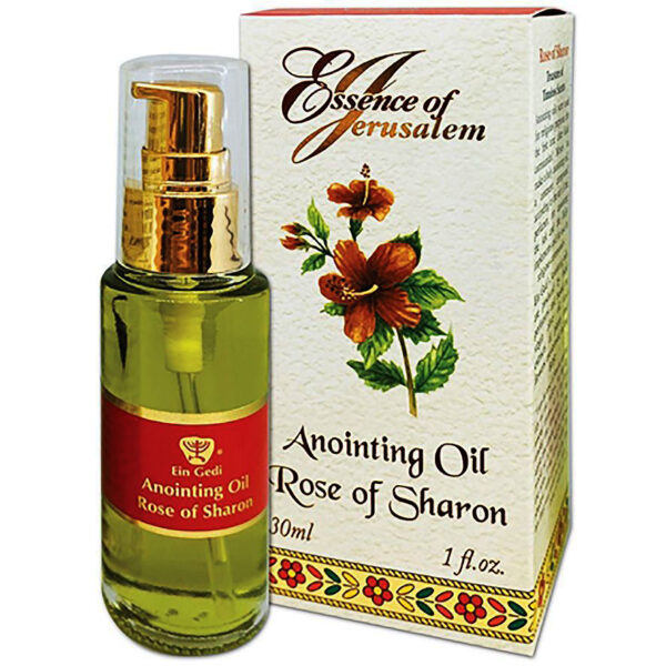 Rose of Sharon Anointing Oil - Essence of Jerusalem -  30 ml