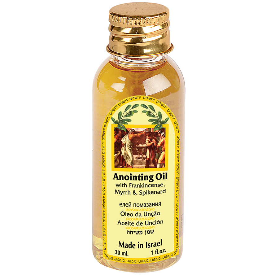 Ein Gedi 'Frankincense, Myrrh and Spikenard' Anointing Oil - 30 ml