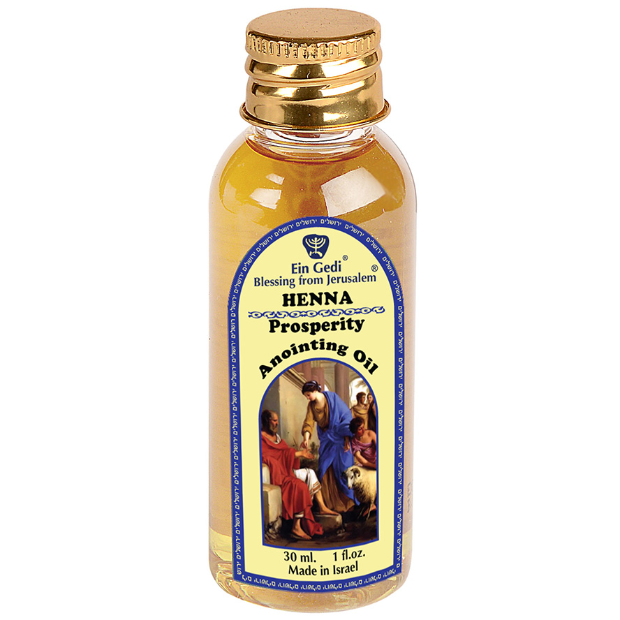 Ein Gedi ‘Henna’ Prosperity Anointing Oil – Made in Israel – 30 ml