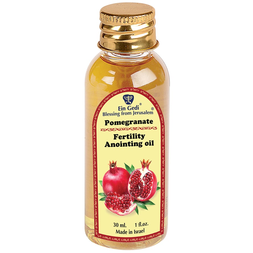 Ein Gedi 'Pomegranate' Fertility Anointing Oil - Made in Israel - 30 ml