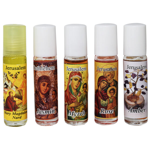 Fragrances of the Holy Land - Anointing Oil - 5 x 20 ml Set bottles