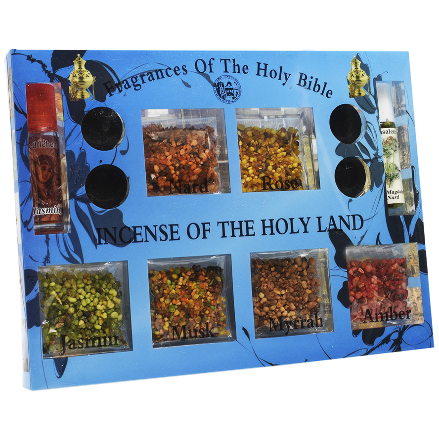 Incense of the Holy Land with Fragrances Kit - Made in Jerusalem