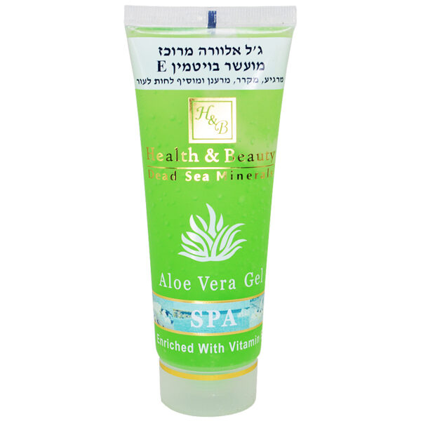 Aloe Vera Gel enriched with Vitamin E - Made in Israel
