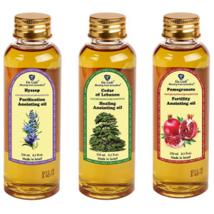 Powerful 'Deliverance' Anointing Oil set from Jerusalem - 3 x 250 ml