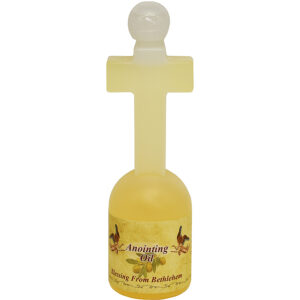 Anointing Oil 'Cross Bottle' - Bethlehem Prayer Oil - 120 ml