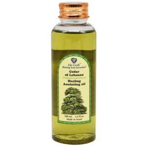 Healing Anointing Oil - Cedar of Lebanon - Made in Jerusalem - 100 ml