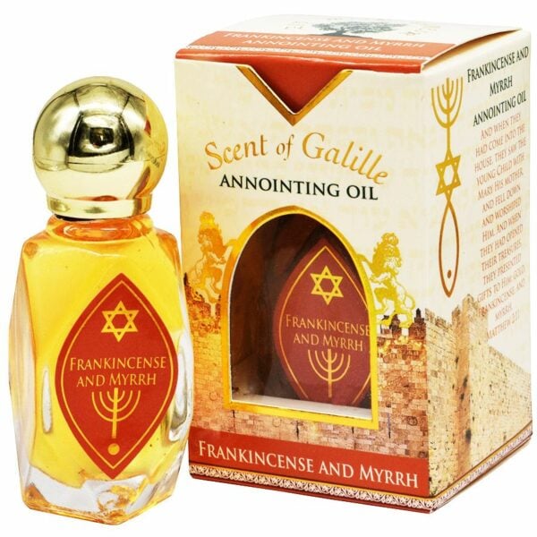 Anointing Oil Frankincense and Myrrh - Made in Israel 10 ml