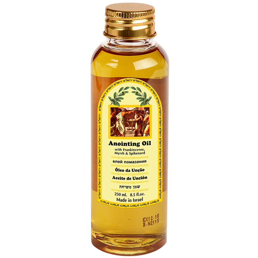 Anointing Oil – Frankincense, Myrrh and Spikenard from Israel – 250 ml