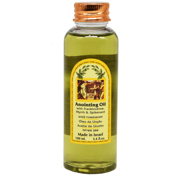 Frankincense, Myrrh and Spikenard Anointing Oil from Israel - 100 ml