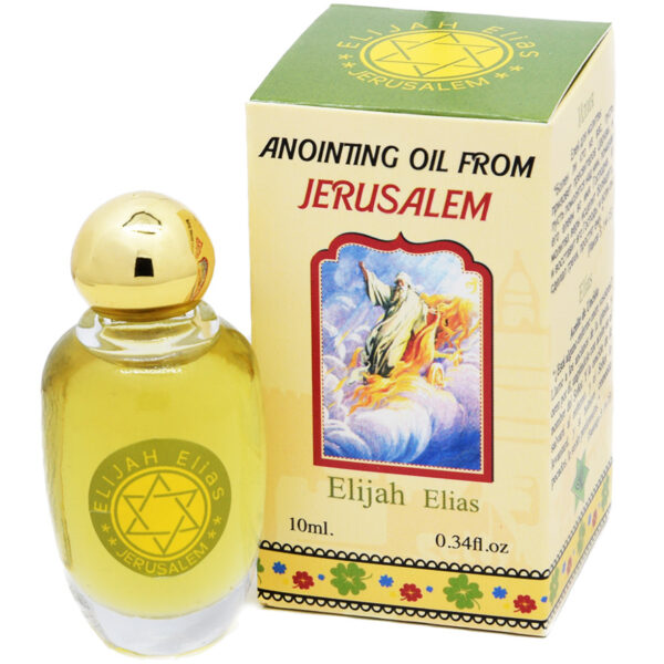 Elijah Anointing Oil from Jerusalem - Made in Israel - 10 ml