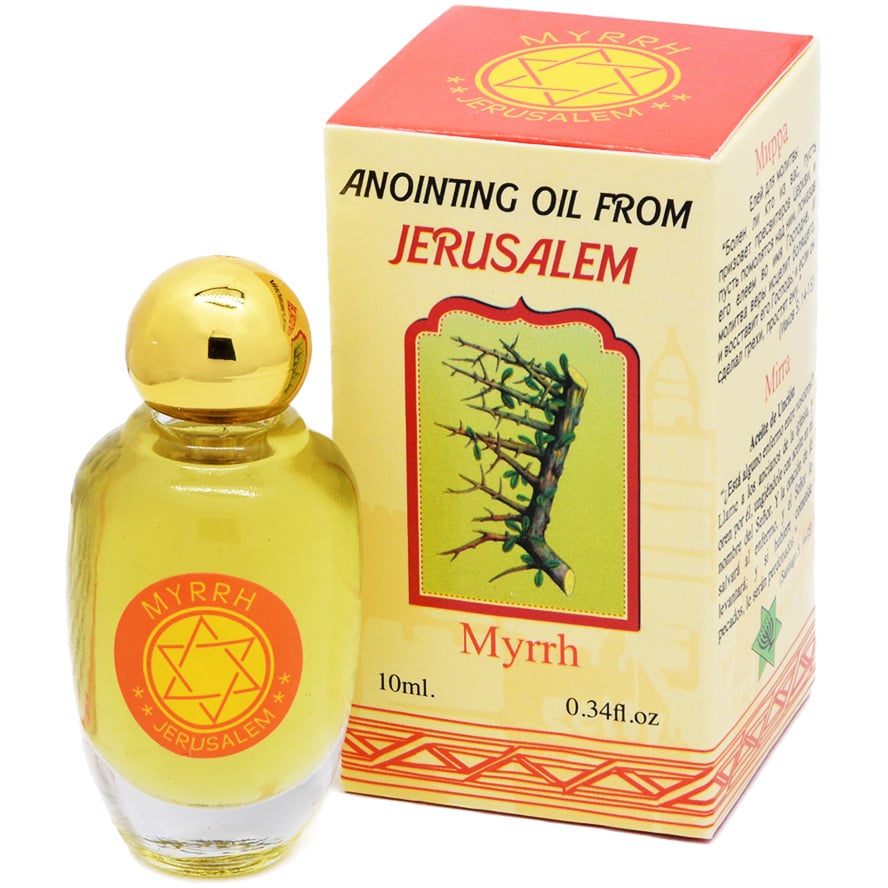 Myrrh Anointing Oil from Jerusalem – Made in Israel – 10 ml