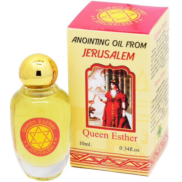 Queen Esther Anointing Oil from Jerusalem - Made in Israel - 10 ml