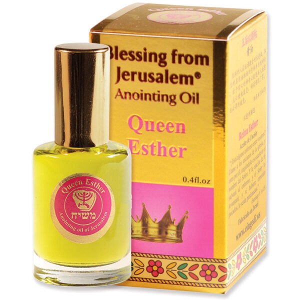 'Queen Esther' Anointing Oil - Blessing from Jerusalem - Gold 12 ml