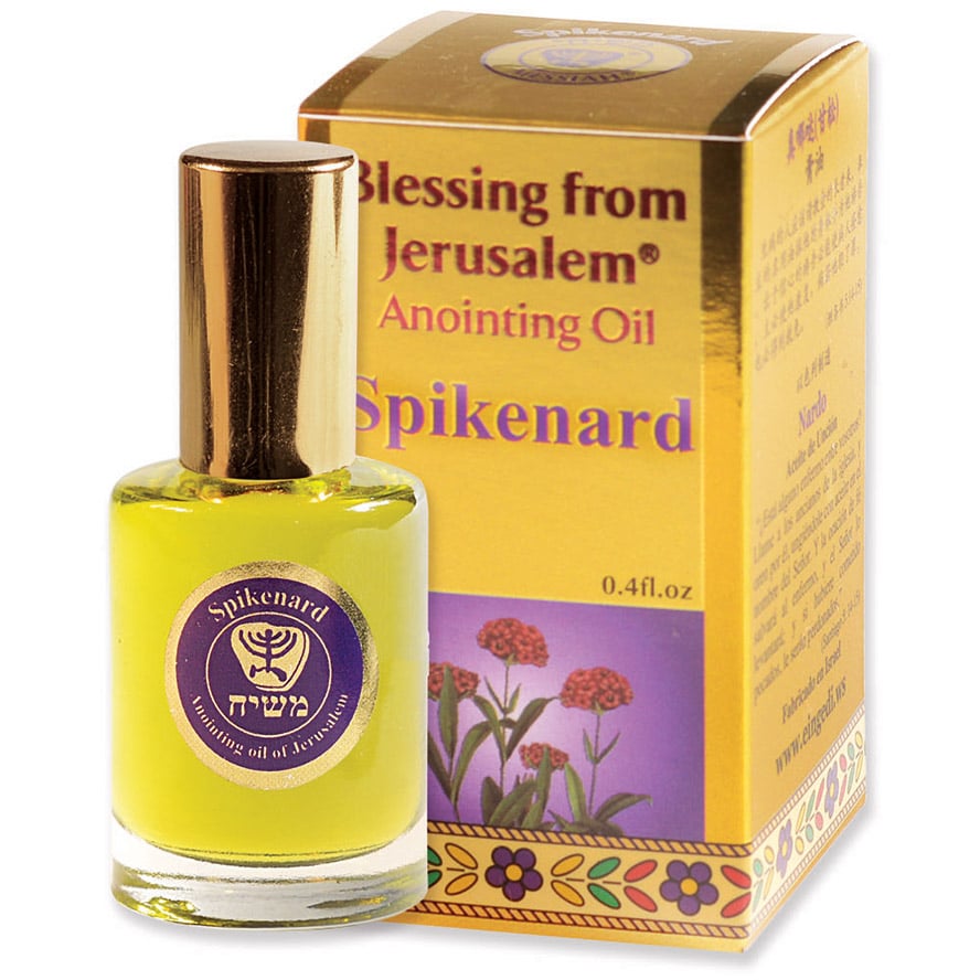 'Spikenard' Anointing Oil - Blessing from Jerusalem - Gold 12 ml