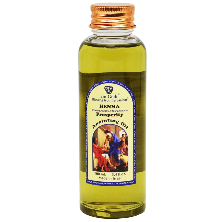 Prosperity Anointing Oil – Henna – Made in Jerusalem – 100 ml