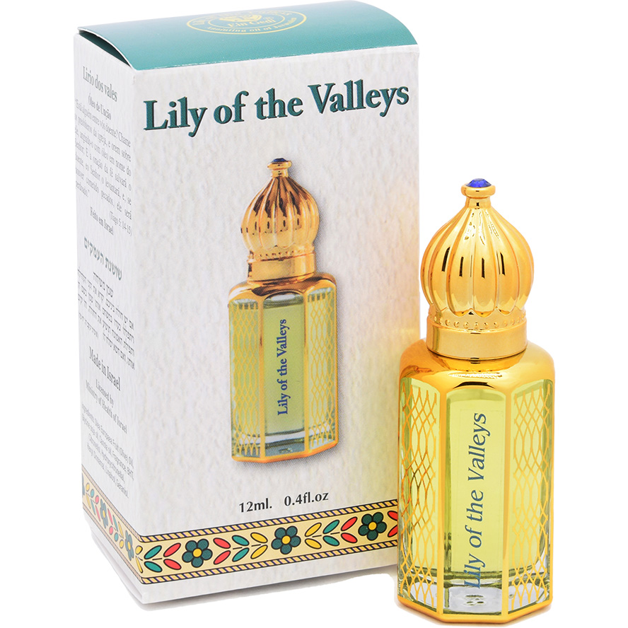 Anointing Oil | Lily of the Valleys - Crown Bottle from Israel - 12 ml