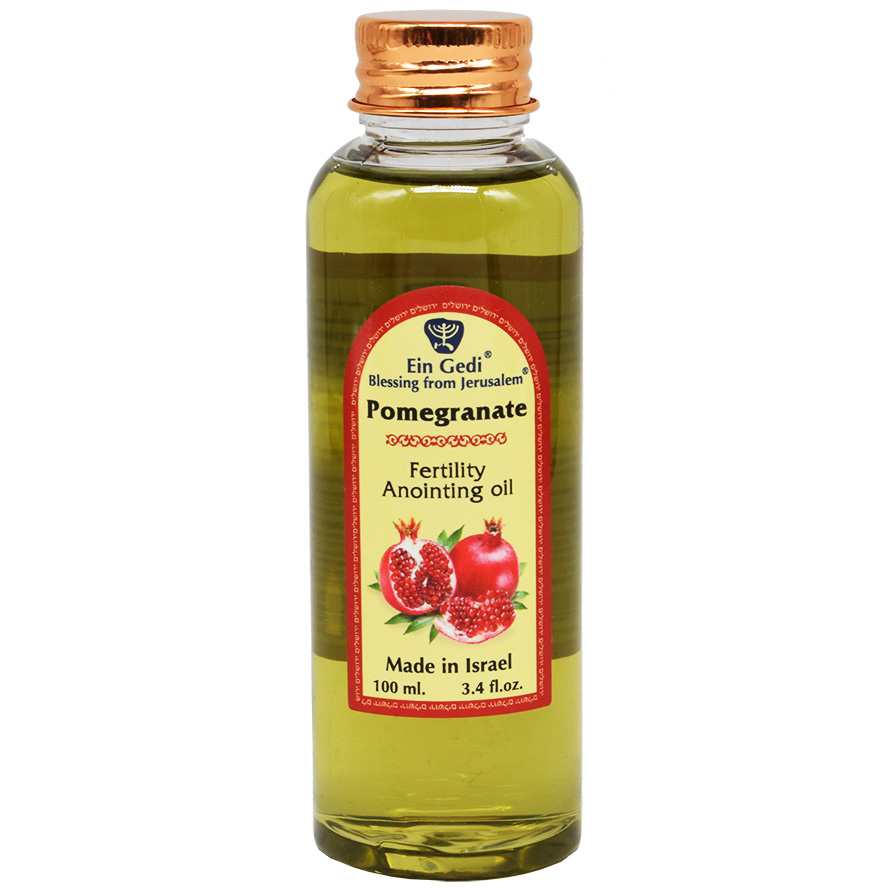 Fertility Anointing Oil - Pomegranate - Made in Jerusalem - 100 ml