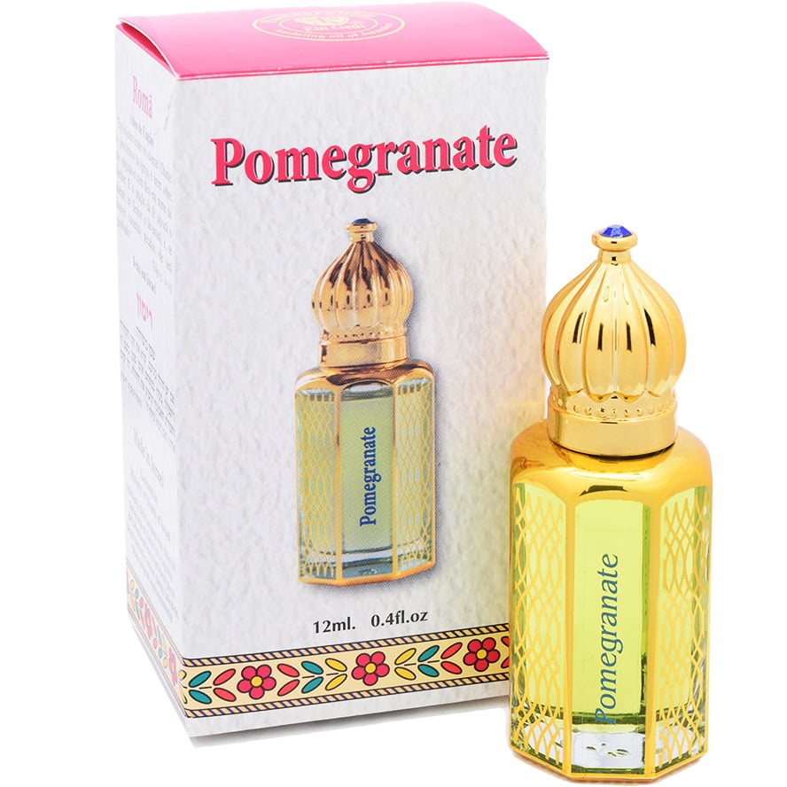 Anointing Oil | Pomegranate - Crown Bottle - Made in Israel - 12 ml
