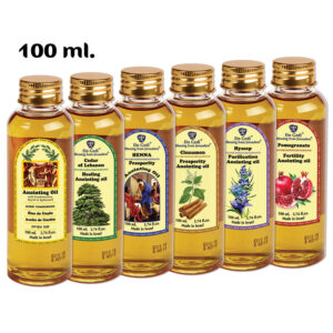 Powerful Healing Anointing Oils from Jerusalem - Set of 6 x 100 ml