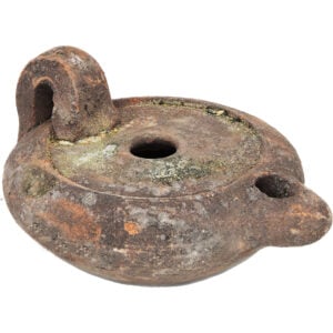 Marriage Ceremony 'Wise Virgins' Clay Oil Lamp