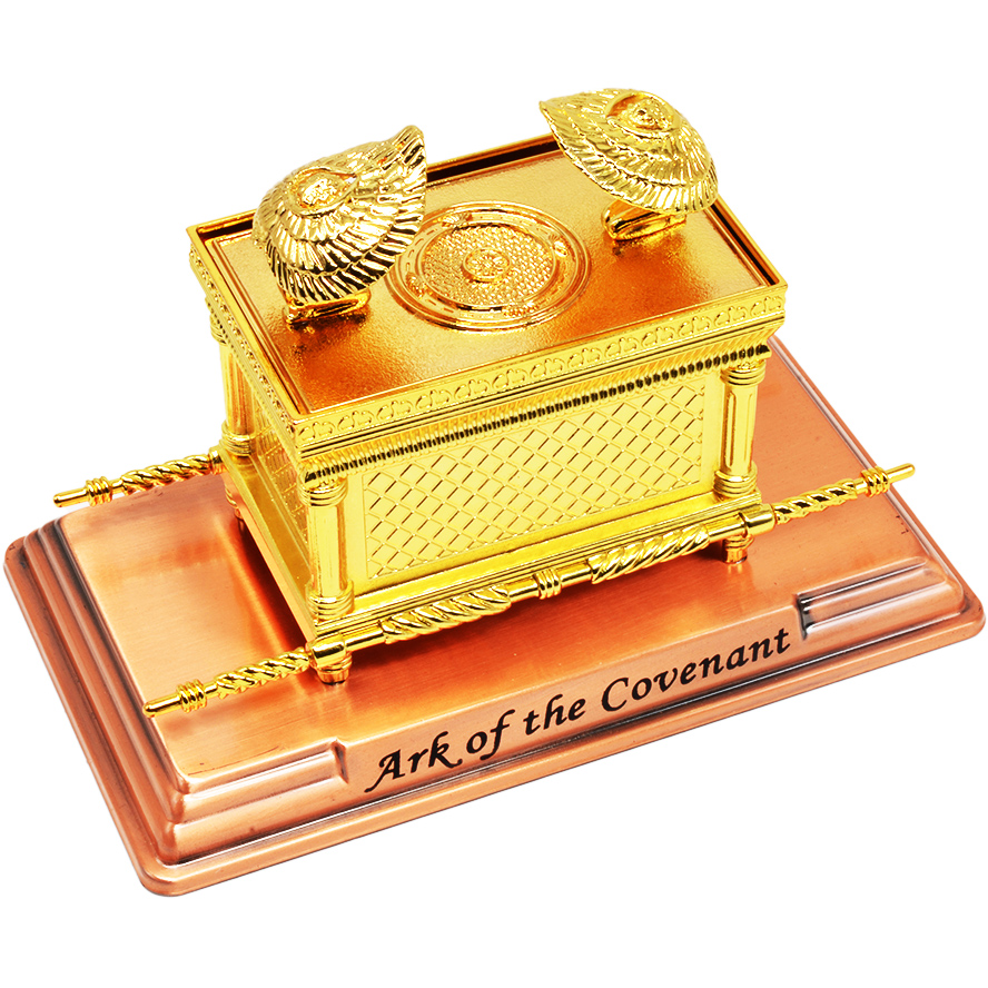 Ark of the Covenant – Gold Plated Replica from Jerusalem (top angle)