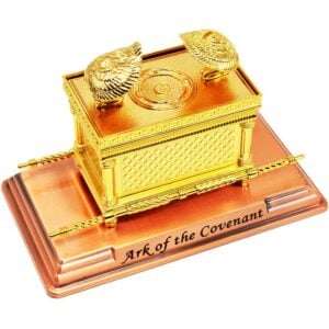 Ark of the Covenant - Gold Plated Replica from Jerusalem - Large (top side view)
