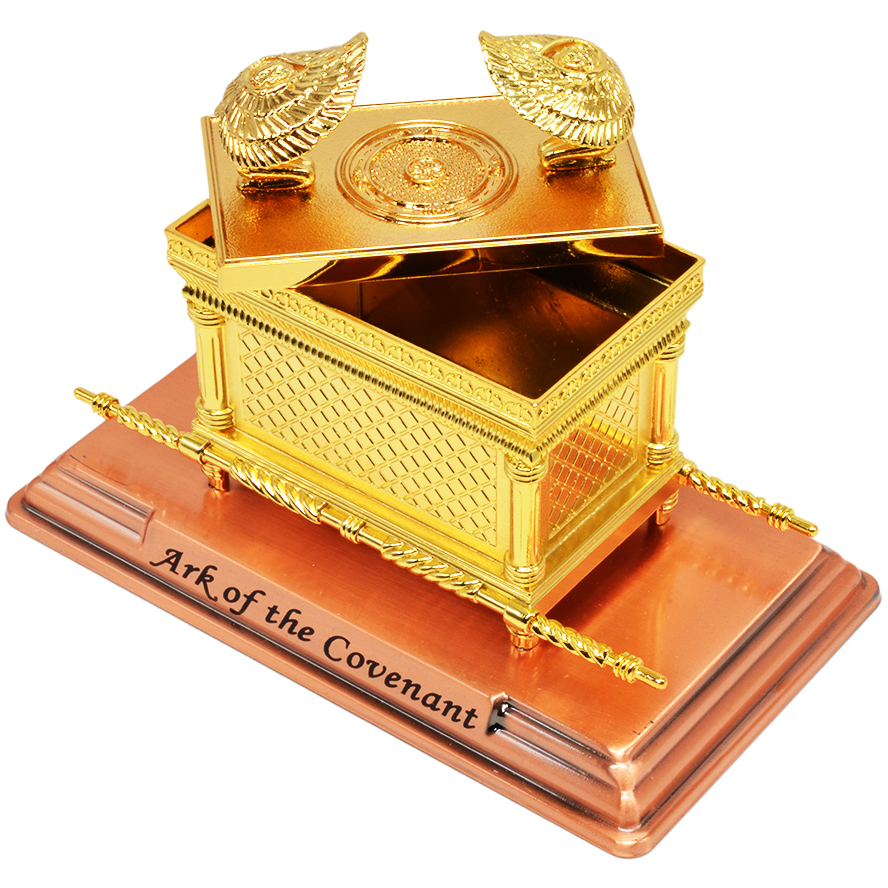 Ark of the Covenant – Gold Plated Replica from Jerusalem (removed lid)