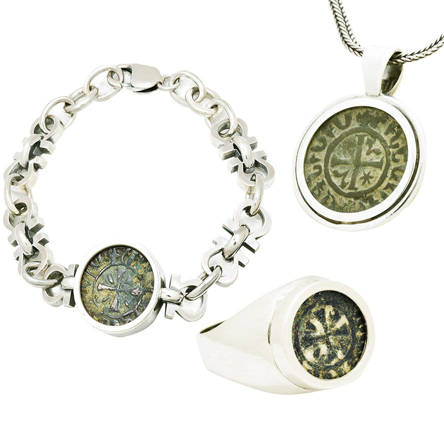 King Levon’ Armenian 12th Century Coins Jewelry Set