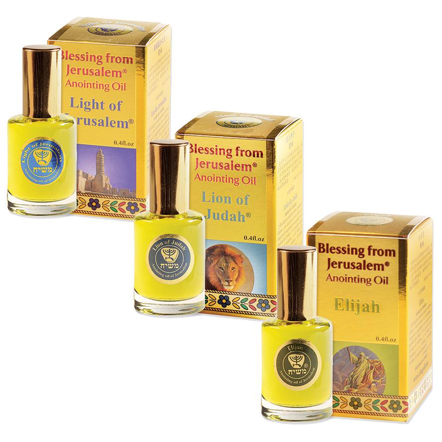 Powerful worship preparation triple set Anointing Oils - Gold 12 ml