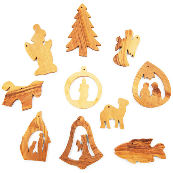 SPECIAL CHRISTMAS DEAL!!! Olive Wood Tree Decorations