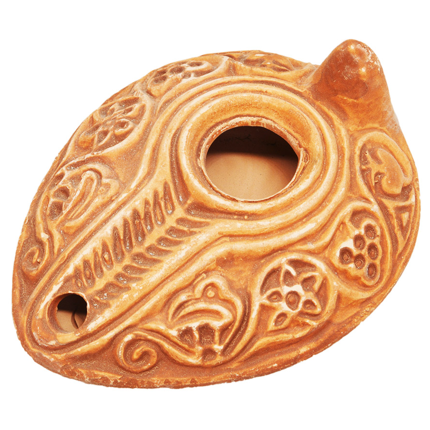 Wise Virgins Clay Oil Lamp Replica – Early Christian