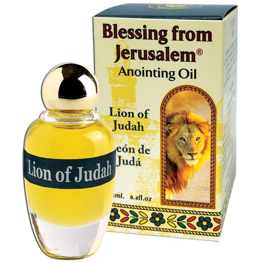 Lion of Judah Anointing Oil - Holy Prayer Oil from Israel - 12 ml