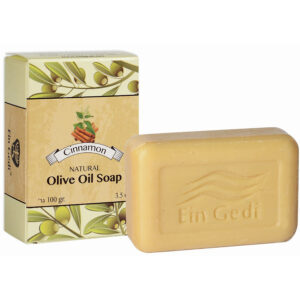 Traditional Cinnamon Olive Oil Soap - Made in Israel by Ein Gedi