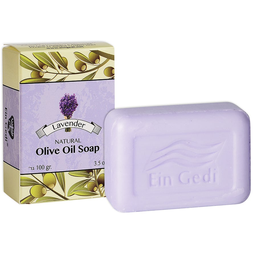Traditional Olive Oil and Lavender Soap - Made in Israel by Ein Gedi