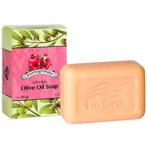 Olive Oil and Pomegranate Soap - Made in the Holy Land by Ein Gedi