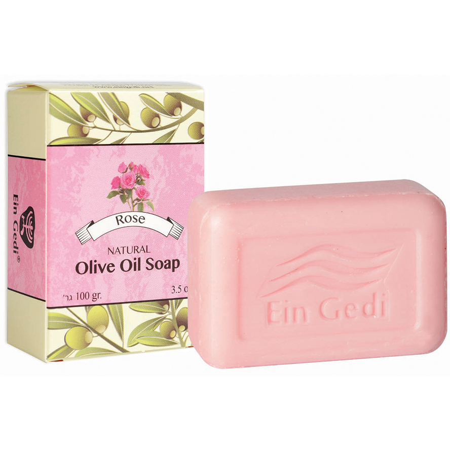 Olive Oil and Rose of Sharon Soap – Made in the Holy Land by Ein Gedi