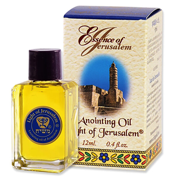 Essence of Jerusalem - Light of Jerusalem - Anointing Oil from Israel - 12 ml