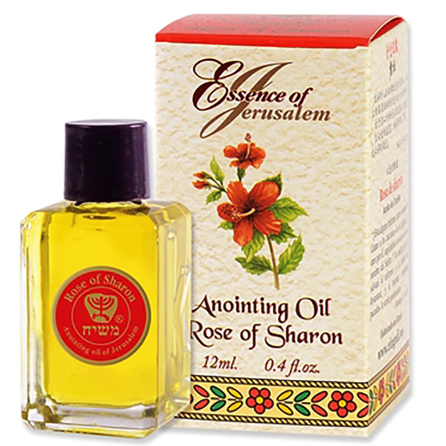 Essence of Jerusalem - Rose of Sharon Anointing Oil from Israel - 12 ml