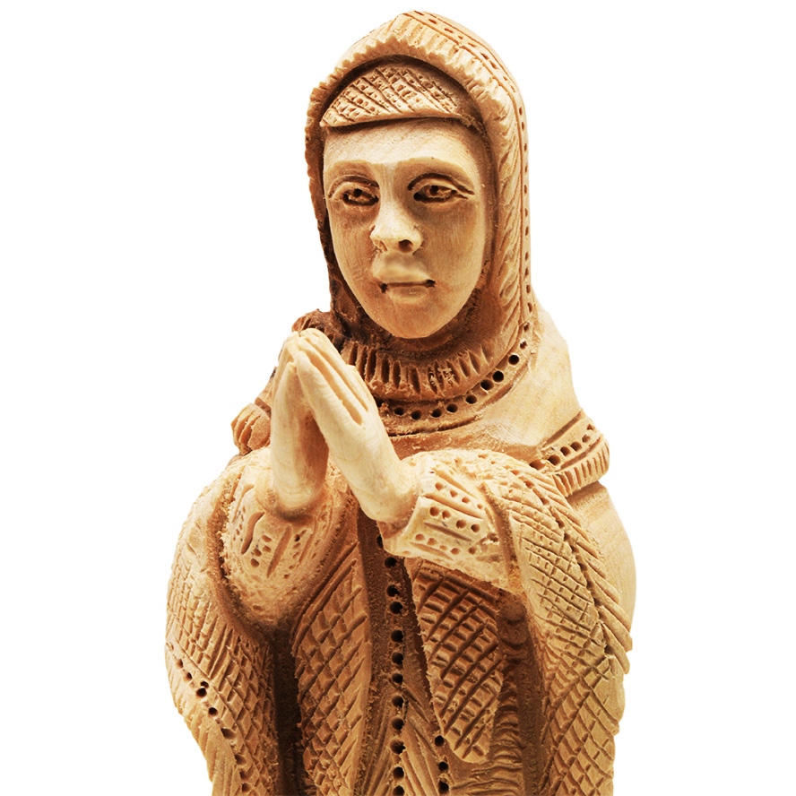 Exclusive Olive Wood Nativity – Mary figurine – Made in Bethlehem