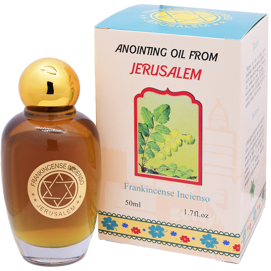 Frankincense Anointing Oil from Jerusalem – Made in Israel – 50ml