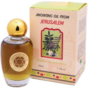 Frankincense & Jasmin Anointing Oil from Jerusalem - Made in Israel - 50ml