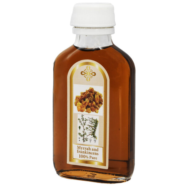 Frankincense and Myrrh Anointing Oil from the Holy Land - 120 ml
