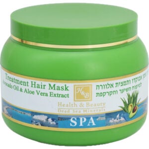 Aloe Vera & Avocado Oil Treatment Hair Mask with Dead Sea Minerals - 250ml