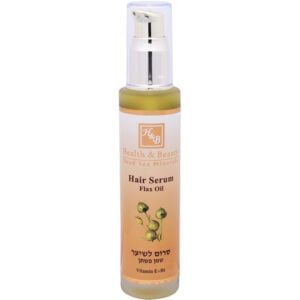 H&B Hair Serum Flax Oil with Dead Sea Minerals - Made in Israel